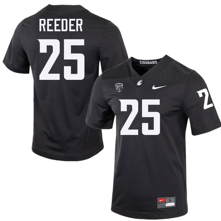 Cale Reeder WSU Cougars Jersey.Washington State Cougars #25 Cale Reeder Jersey Youth-Alternate